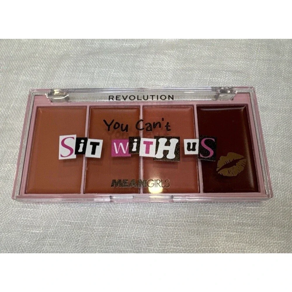 Revolution Beauty Mean Girls Cream Blush Palette - YOU CAN'T SIT WITH US - New